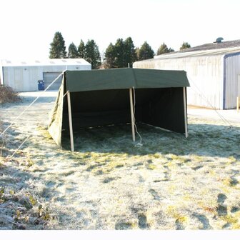 Bivouac Vehicle Shelter Tent Canvas Only Brown / Olive Green / TAN