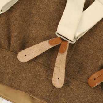 WW2 British White Cotton braces