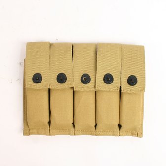 US WW2 Thompson 5 Pocket Pouch For 20 rd Magazines