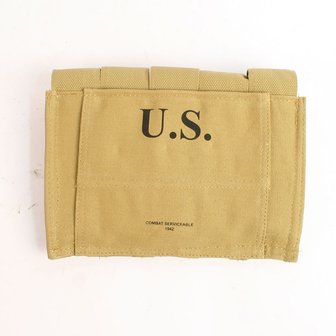 US WW2 Thompson 5 Pocket Pouch For 20 rd Magazines