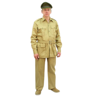 Khaki drill KD Bush Jacket