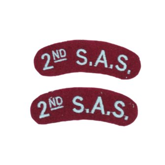 WW2 2nd SAS Shoulder Titles