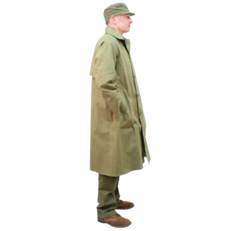 M1938 Dismounted Raincoat Rubberised WW2 US Trench Coat