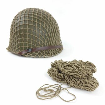 M1 Helmet Cover - OD3 Drawstring Net