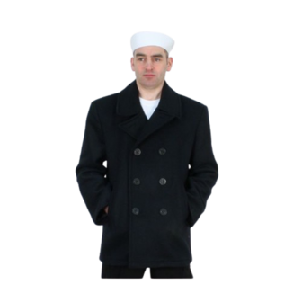 US Navy Pea Coat USN Reefer jacket.