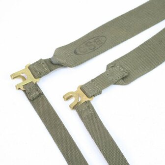 1937 Webbing L Straps Green