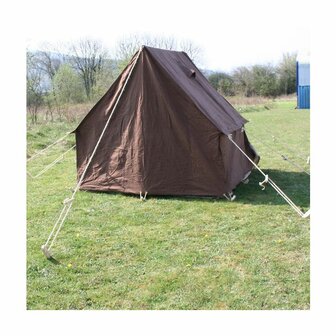 British Officers 2 Man tent 6x6 ft Canvas Only BROWN