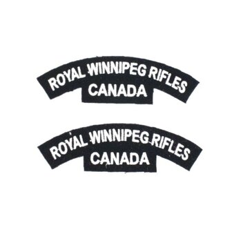 WW2 Royal Winnipeg Rifles Titles