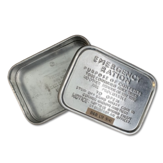 WW2 British Emergency Ration Tin