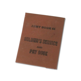 WW2 British Army AB64 Paybook