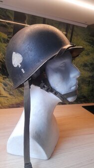 WW2 M2 Paratrooper Helmet, 101st 506th 2nd Bat. PIR E-Co helmet type Operation Market Garden