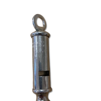 &quot;J Hudson &amp; Co&quot; Metropolitan Bright Nickel Whistle Original