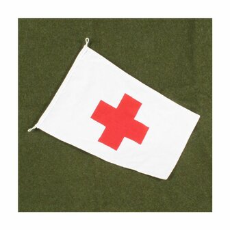 WW2 Red Cross cotton Aerial Pennant Flag