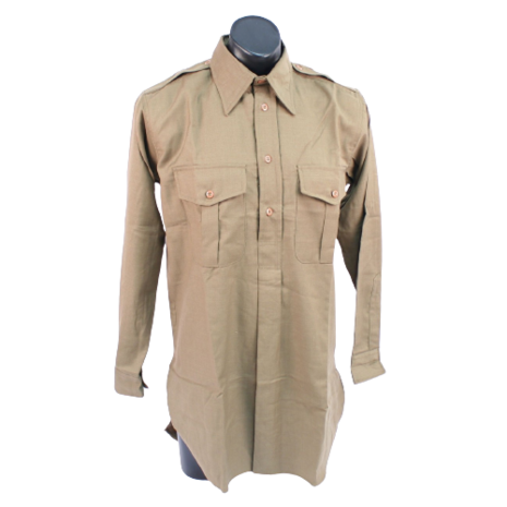 British army officer collared shirt 