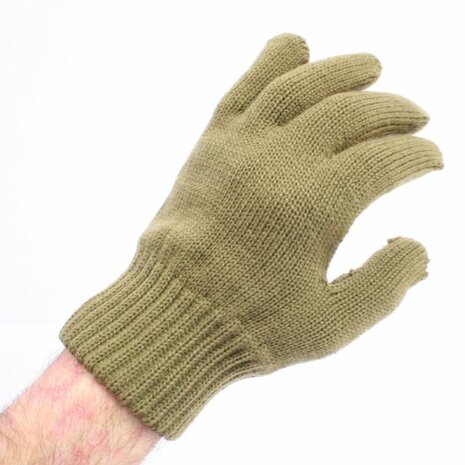 WW2 US Army Green Wool Gloves