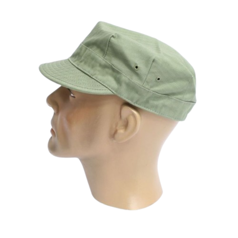 US Army HBT Cap Light Tone Green