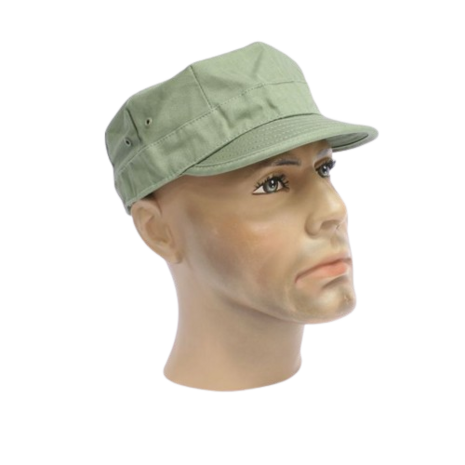 US Army HBT Cap Light Tone Green