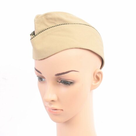 US Womens Summer Service Garrison Cap Officer Chino Cap by Kay Canvas