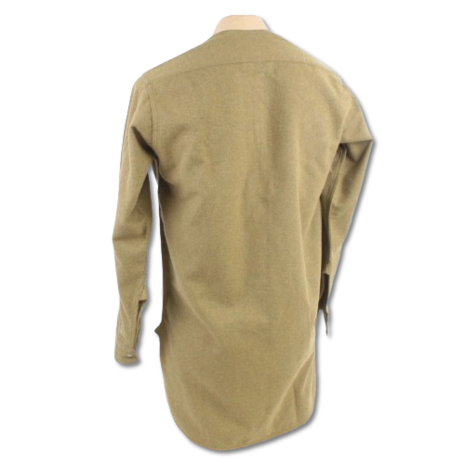 WW2 British Wool Collarless Shirt Mans