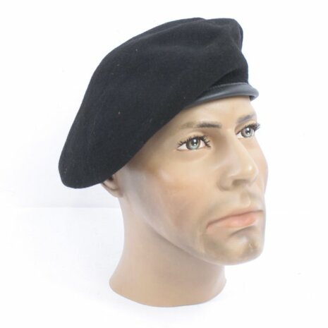 British Wool Beret - Black by Kay