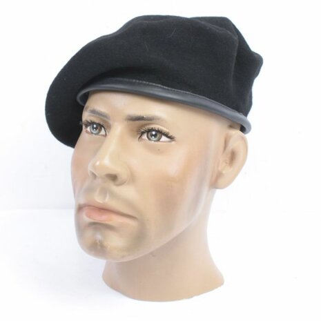 British Wool Beret - Black by Kay