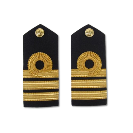 Royal Navy Commander Shoulder Boards