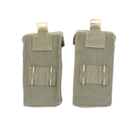 1937 webbing Ammo Pouches Green