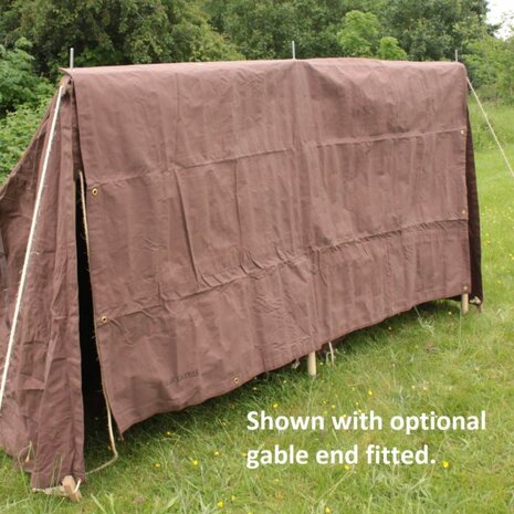 Bivouac Vehicle Shelter Tent Canvas Only Brown