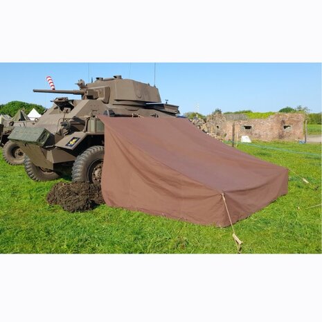 Bivouac Vehicle Shelter Tent Canvas Only Tan