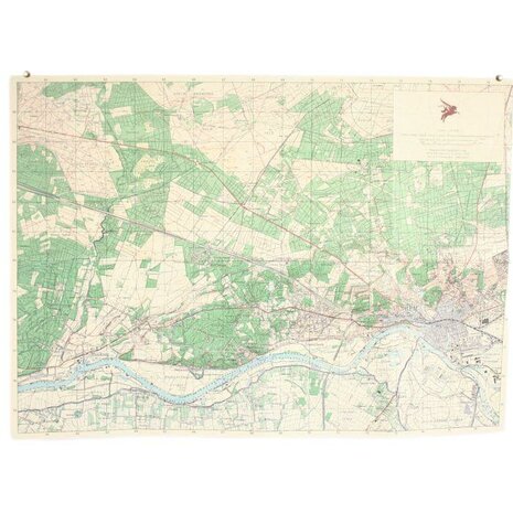 Allied Arnhem/Oosterbeek 1944 and German Arnhem/Nijmegen 1940 Military Map Set