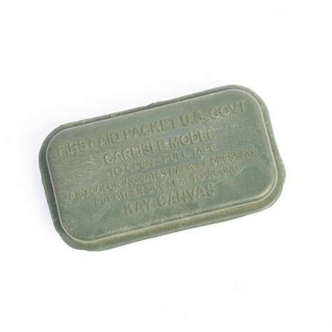 WW2 First Aid Packet Carlise Model Rubber