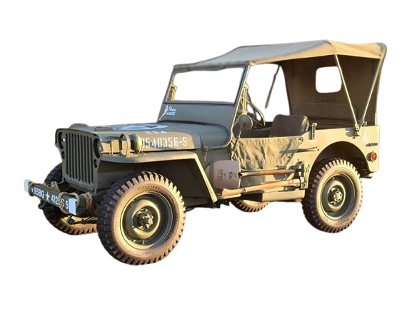 Willy Jeep Half Door Canvas Curtains