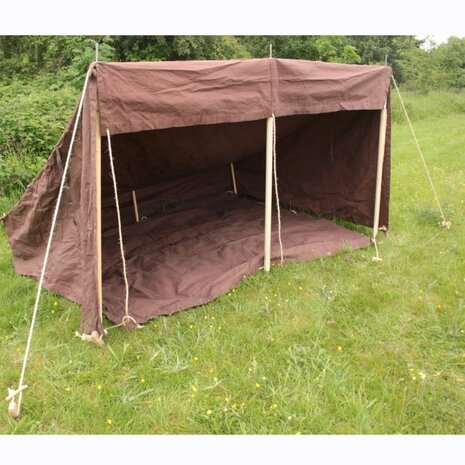 Groundsheet For British Bivouac Vehicle Shelter Brown