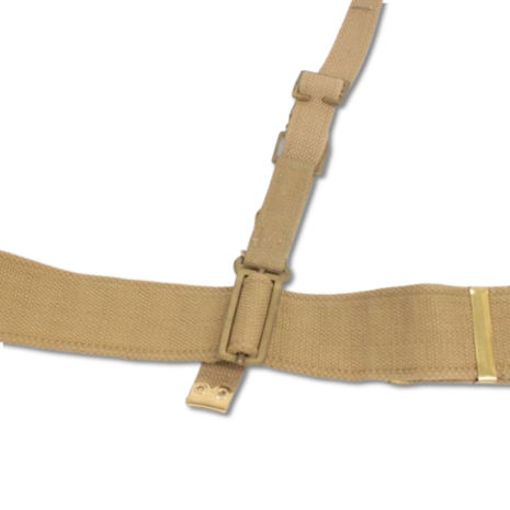 1937 Webbing khaki Brace Attachment Original WW2